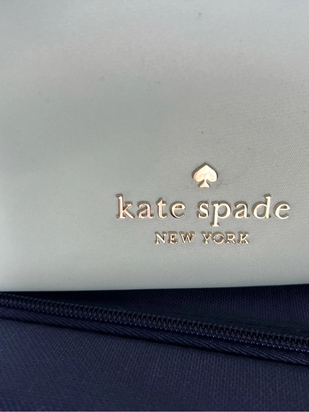 kate spade Mint Leather Bucket Crossbody Bag